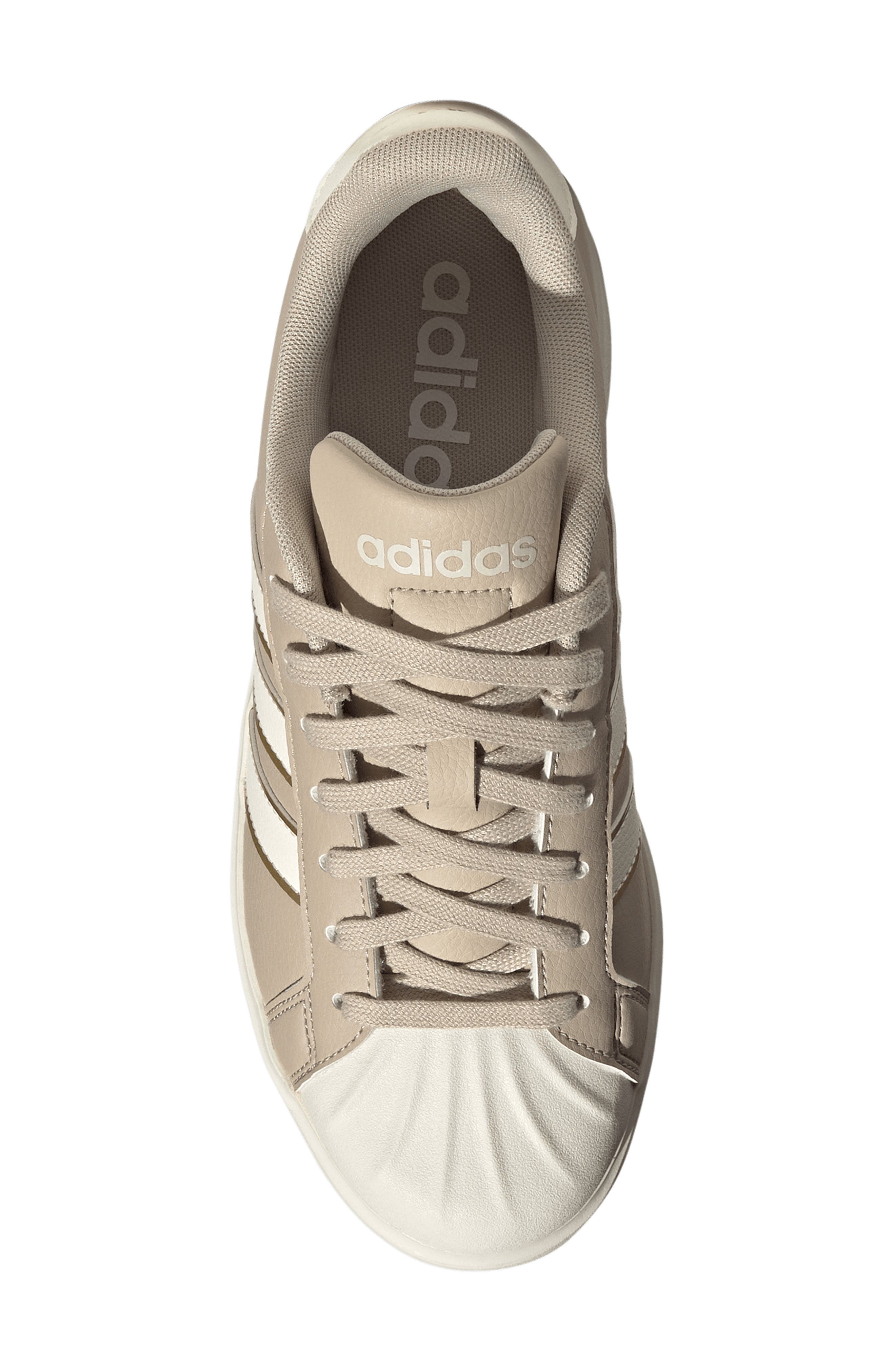 Streettalk Sneaker, Alternate, color, BEIGE/ OFF WHITE/ GOLD MET.