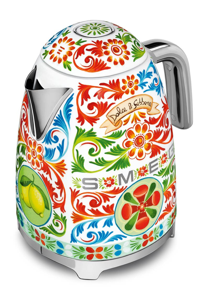 x Dolce&Gabbana Sicily Is My Love Electric Kettle, Alternate, color, DG