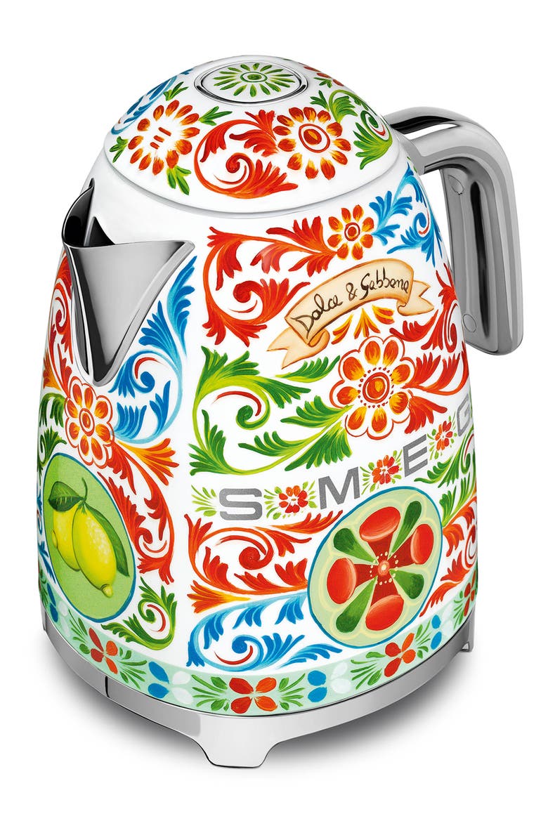 smeg x Dolce&Gabbana Sicily Is My Love Electric Kettle, Alternate, color,