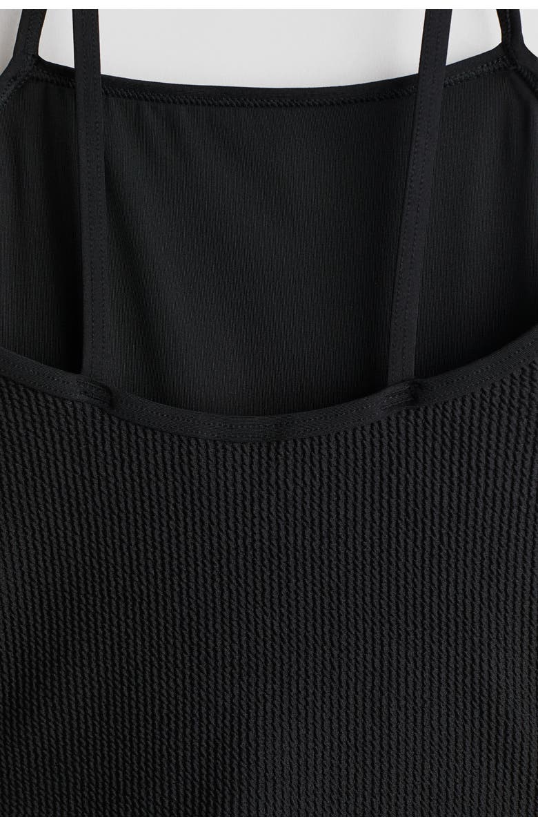 H&M Swimsuit, Alternate, color, Black
