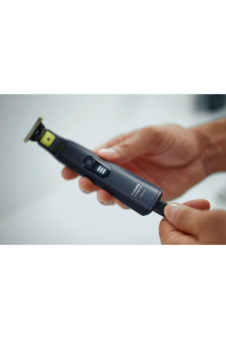 OneBlade 360 Pro Hybrid Electric Trimmer, Alternate, color, Black
