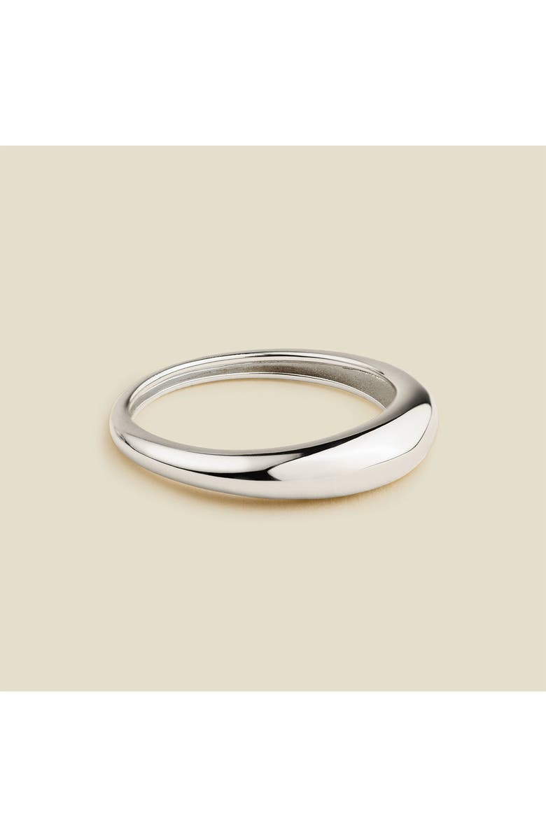 MADE BY MARY Mini Gloss Ring, Main, color, Silver