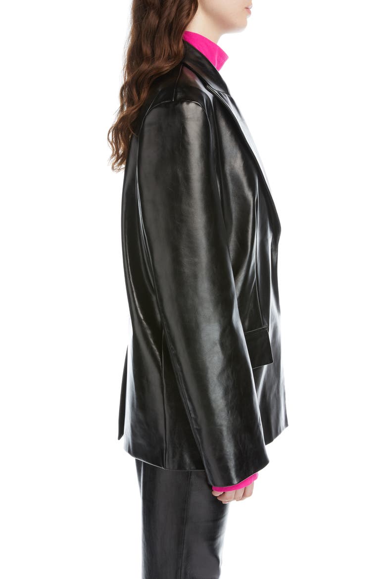 Lepage Leather Suit Jacket, Alternate, color, BLACK