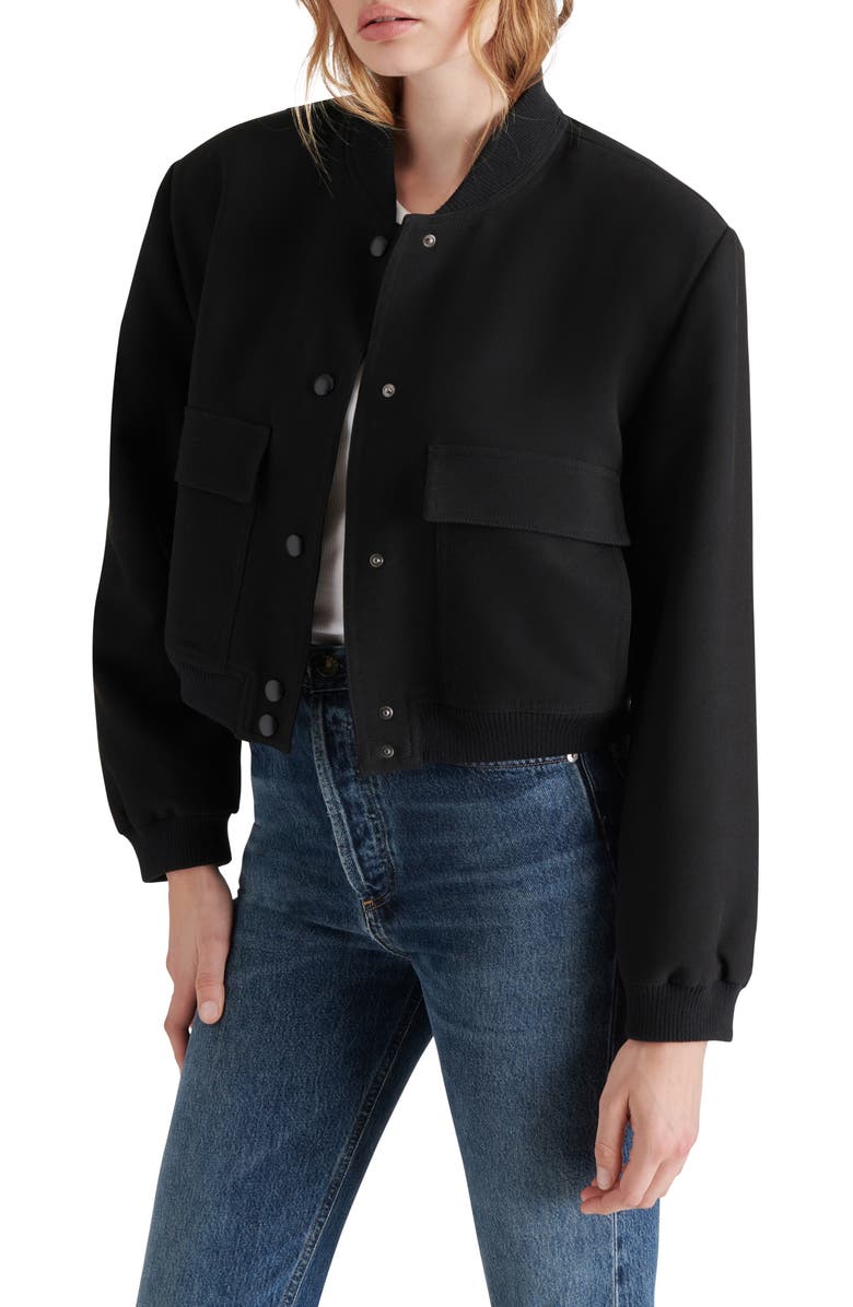 Steve Madden Ardine Bomber Jacket, Alternate, color, 
