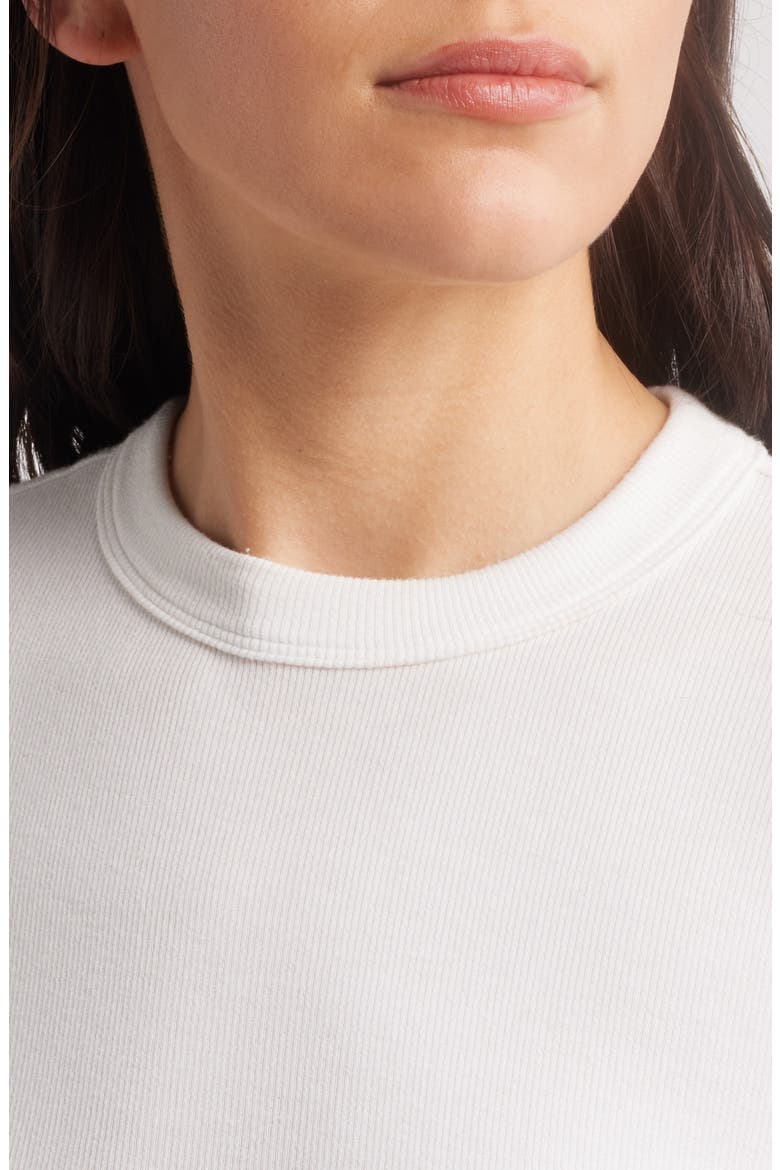 Rib Baby Tee, Alternate, color, WHITE