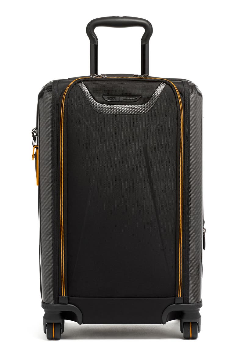 Mclaren Aero Dual Access Expandable Carry-On, Main, color, BLACK
