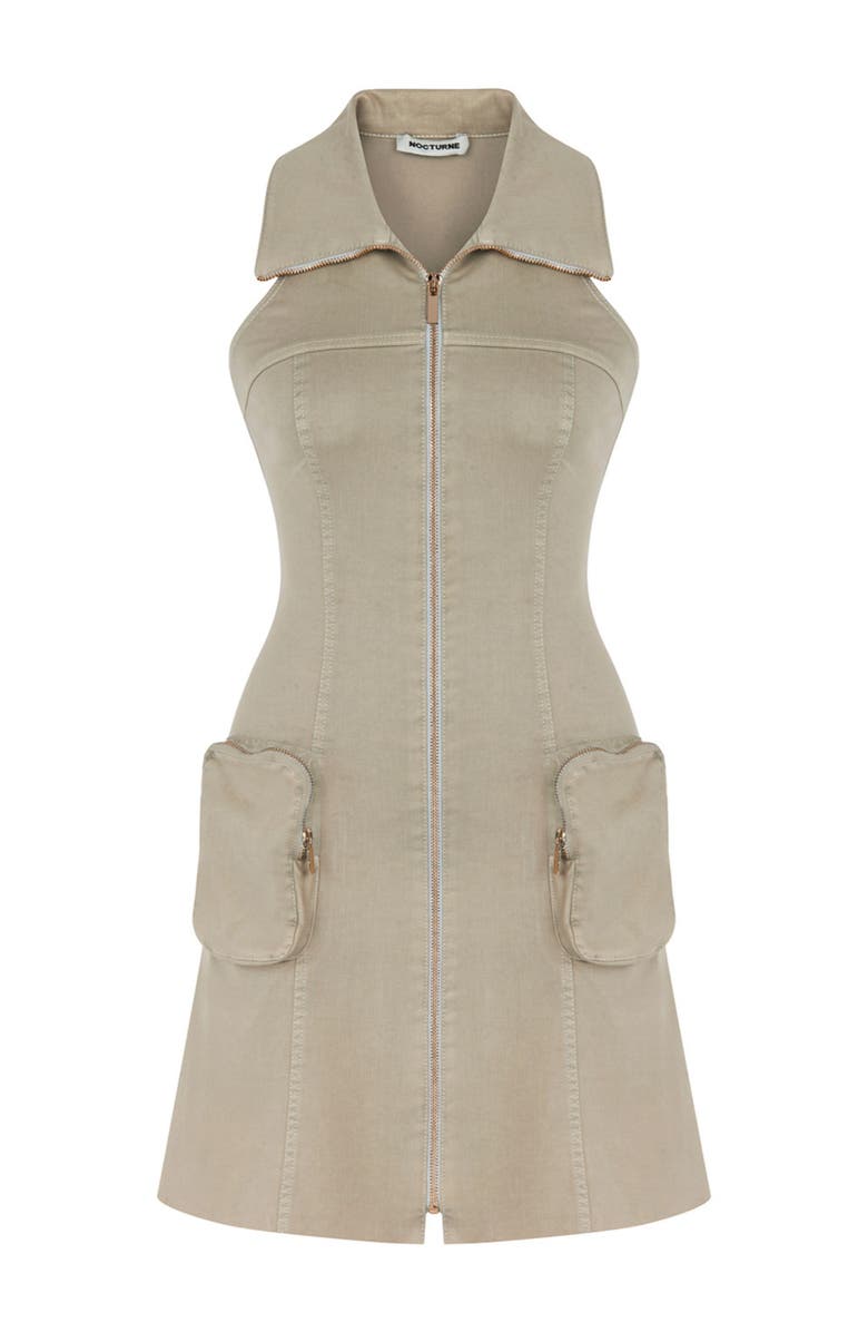 Nocturne Mini Dress with Pockets, Alternate, color,