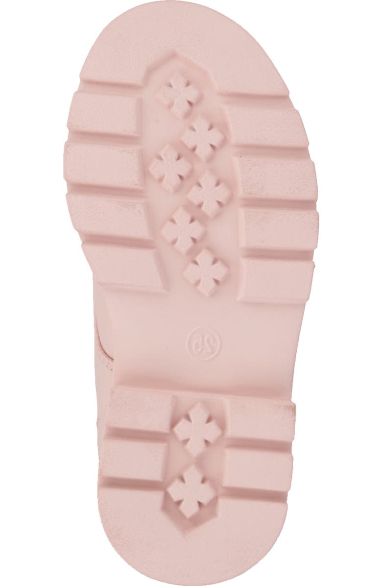 OLIVIA MILLER Kids' Astro Stud Combat Boot, Alternate, color, Blush