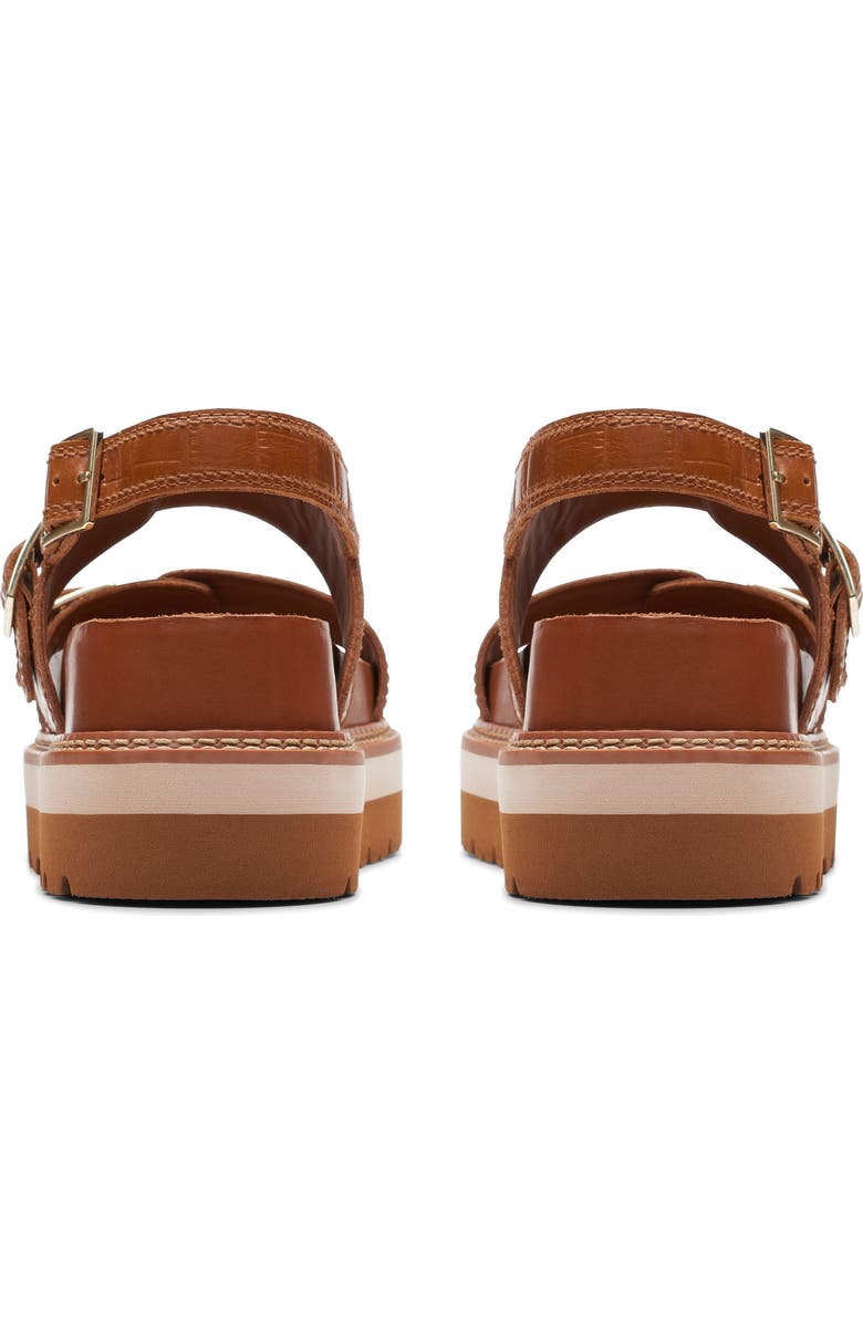 Clarks<sup>®</sup> Orianna Glide Platform Slingback Sandal, Alternate, color,