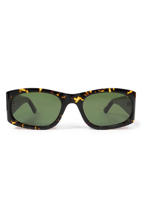 x Akila Eazy 55mm Rectangular Sunglasses