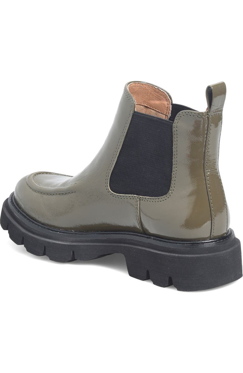 Söfft Samira Platform Chelsea Boot, Alternate, color, Taupe Patent