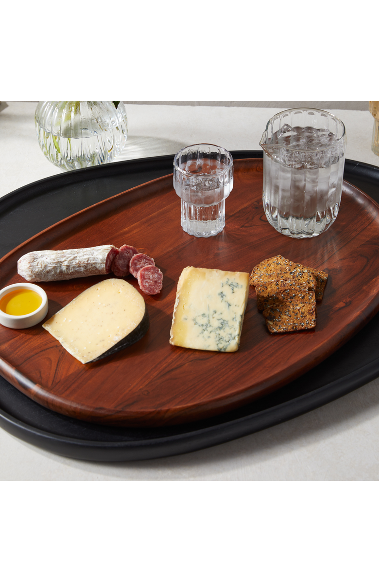 Be Home Talo Acacia Tray, Alternate, color, Walnut
