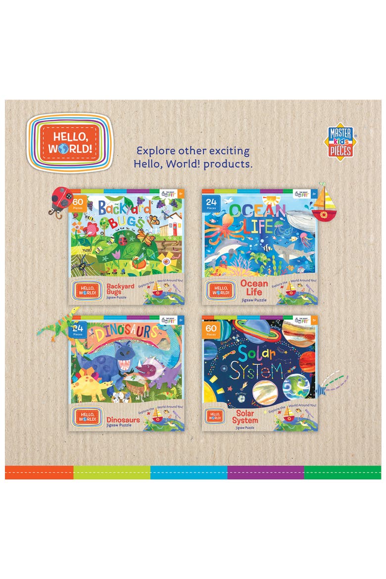 Hello, World! 100pc Puzzles 4-Pack, Alternate, color, Multicolor