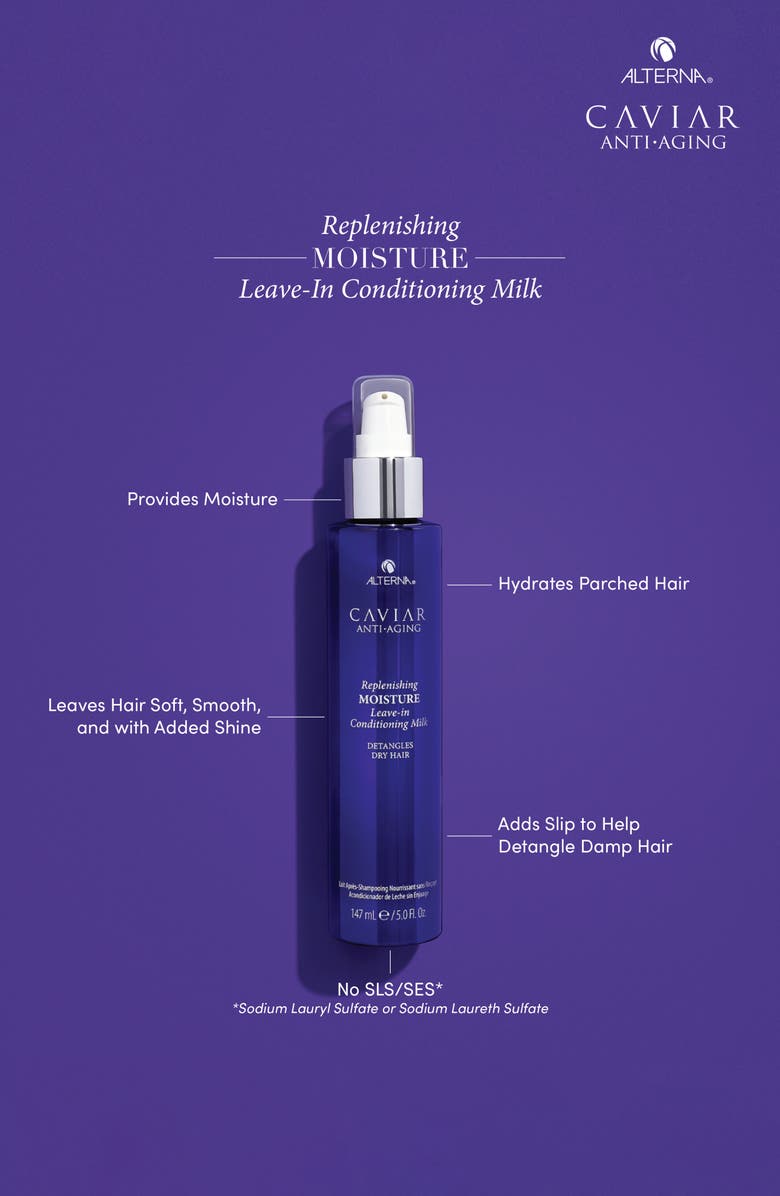 ALTERNA<sup>®</sup> Caviar Anti-Aging Replenishing Moisture Leave-in Conditioning Milk, Alternate, color, 