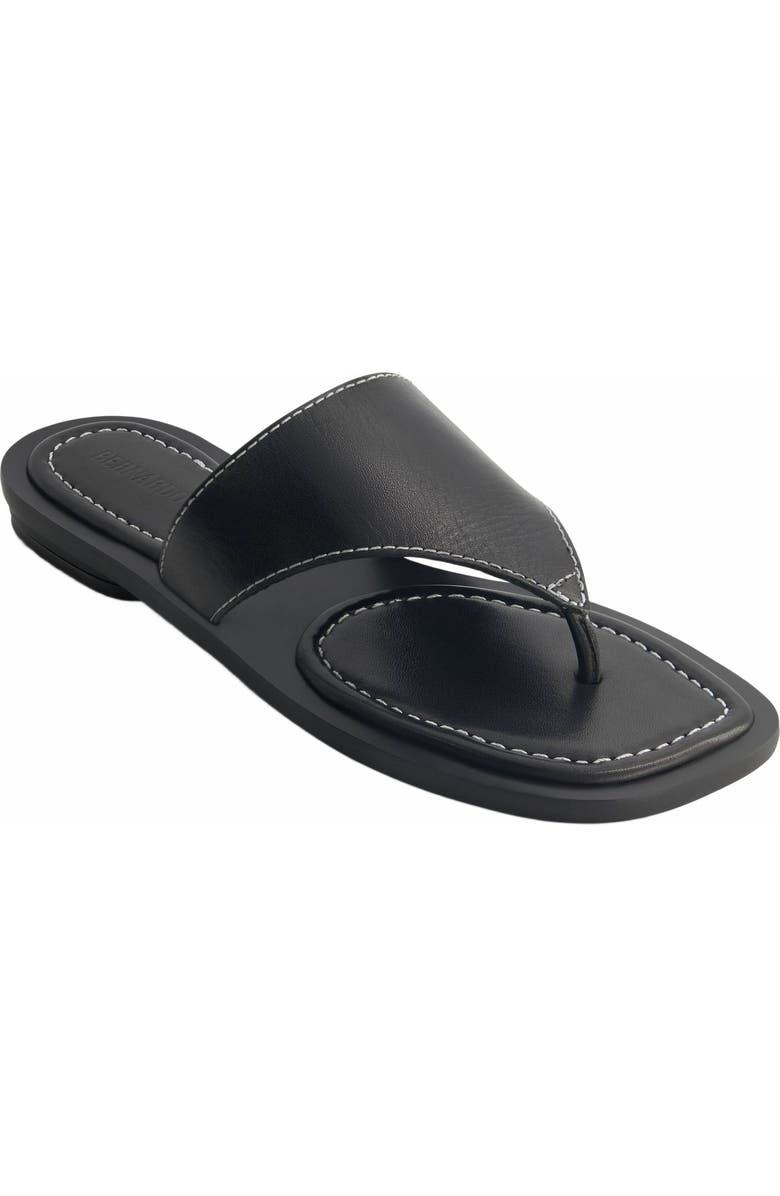Bernardo 1946 Footwear Agora Thong Sandal, Alternate, color, Black