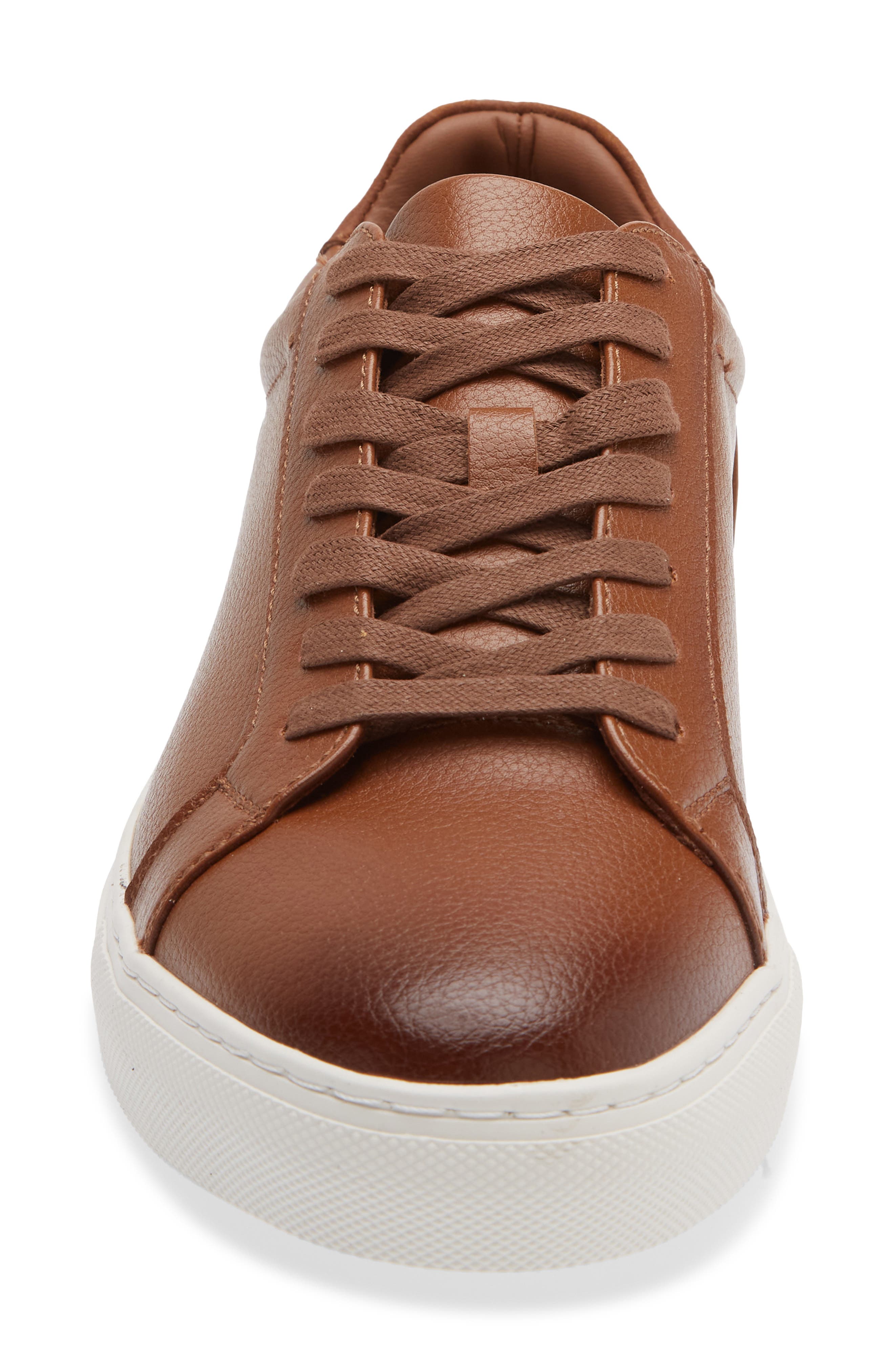Austin Low Top Sneaker, Alternate, color, BROWN SADDLE