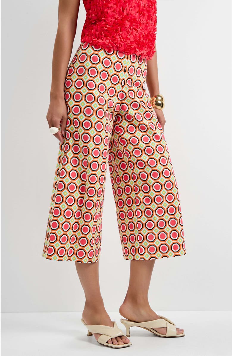 Trina Turk Lulu Cropped Pants, Alternate, color, Salerno