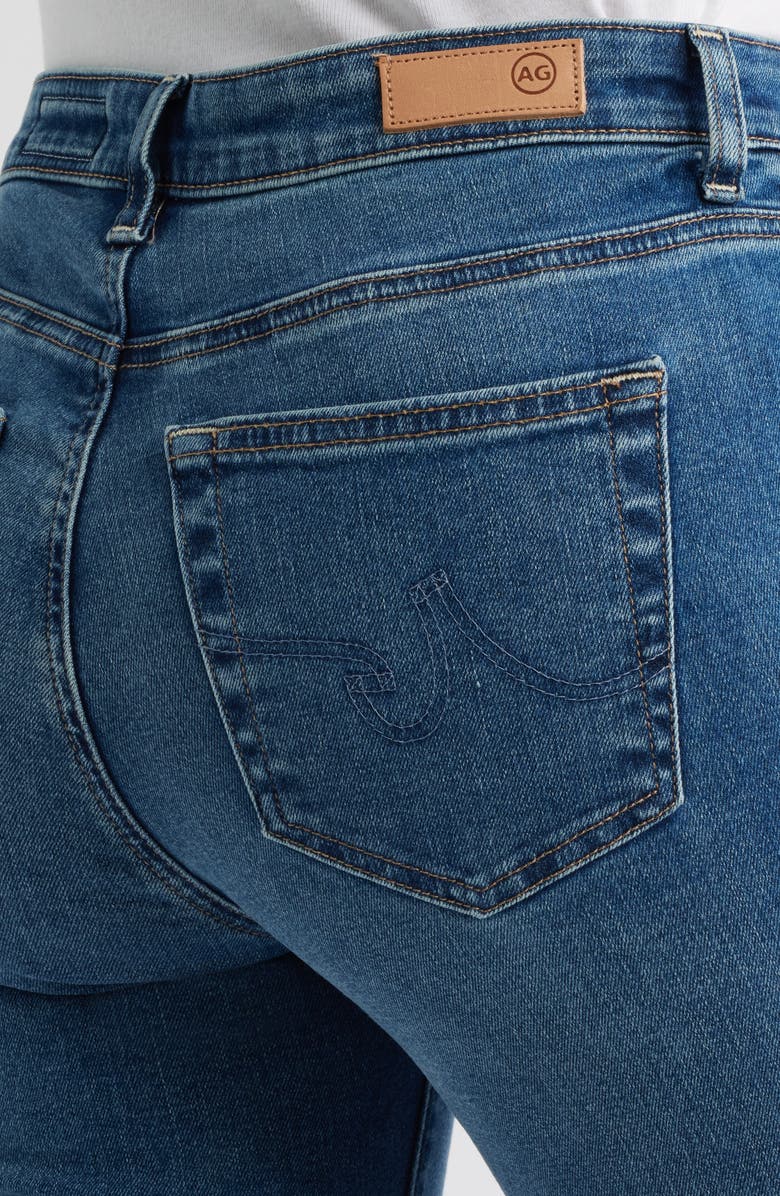 AG Mari Slim Straight Leg Jeans, Alternate, color, Lake Tahoe