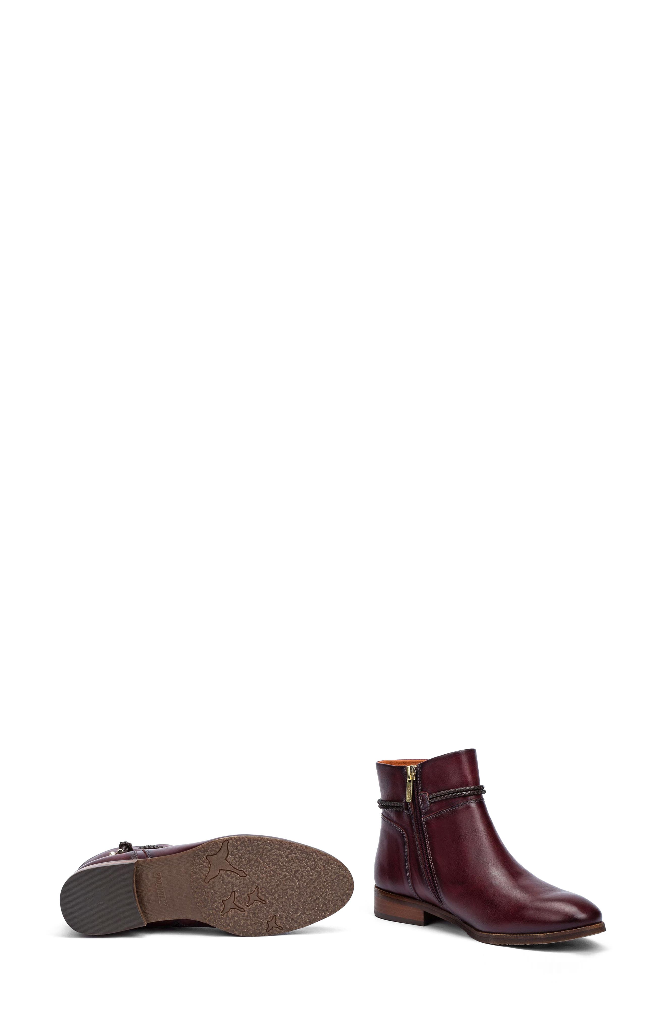 Royal Bootie, Alternate, color, GARNET