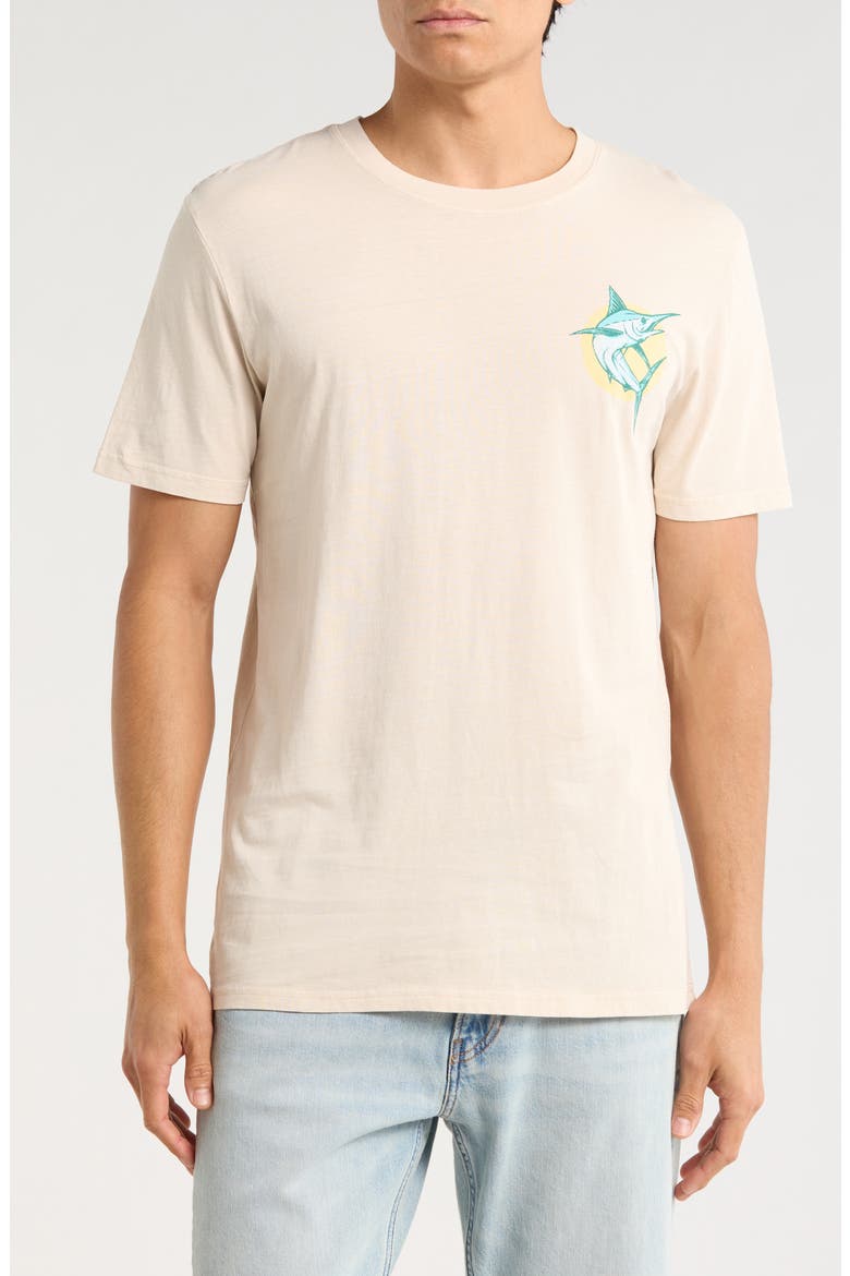 Sails & Tails Graphic T-Shirt, Main, color, BEIGE