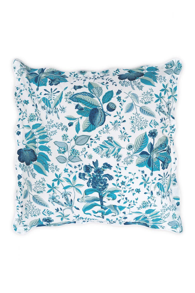 Pomegranate Euro Sham, Main, color, PRUSSIAN BLUE