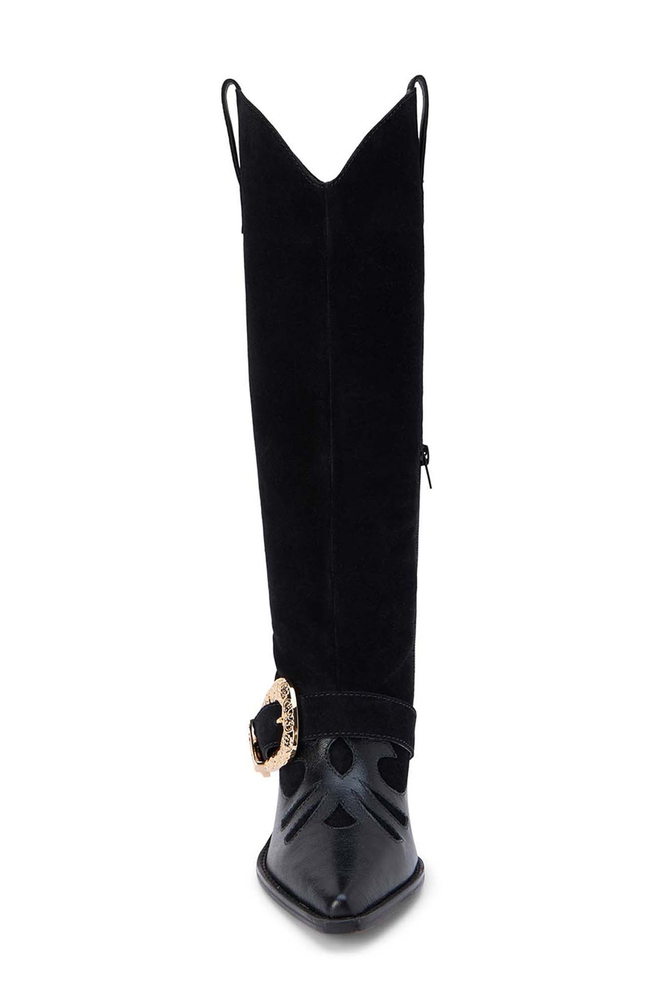 Matisse Bey Western Boot, Alternate, color, Black