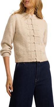 MINT VELVET Wool Blend Military Cardigan