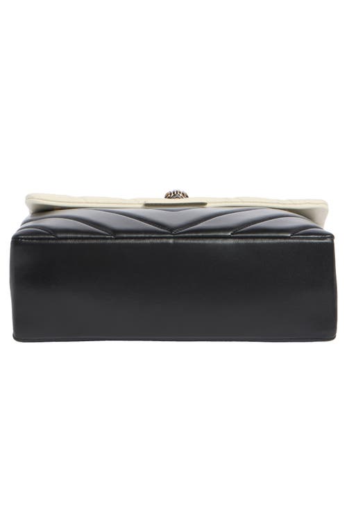 Kurt Geiger London Kensington Leather Convertible Shoulder Bag In Gray