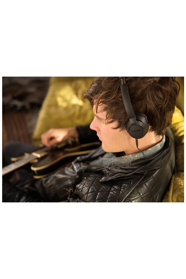 SoundTrue™ On-Ear Headphones, Alternate, color, BLACK
