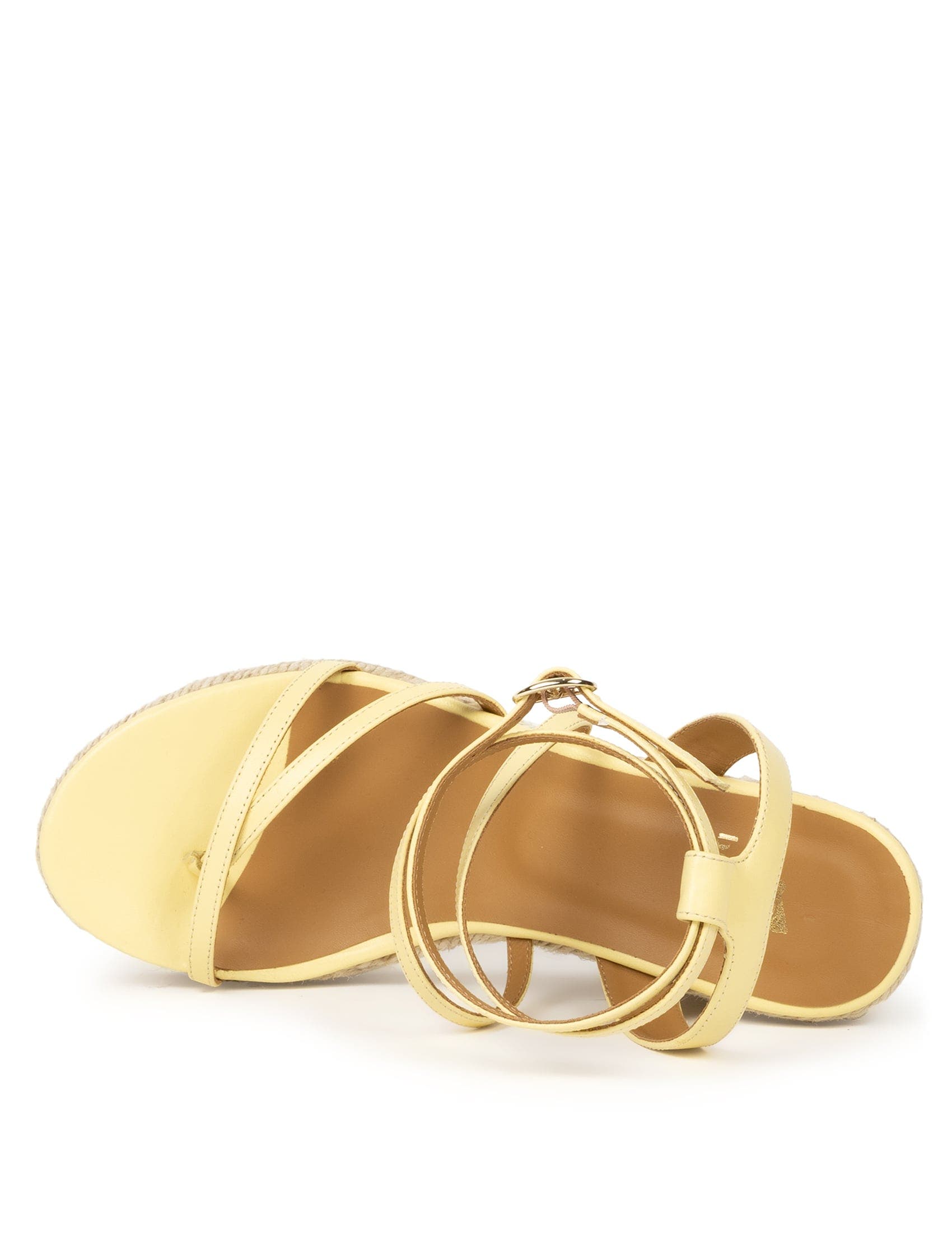 Irène Espadrille Wedges, Alternate, color, Lemonade