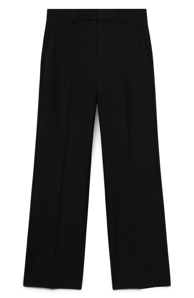 MANGO Flowy Straight Leg Pants, Alternate, color,