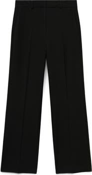 MANGO Flowy Straight Leg Pants