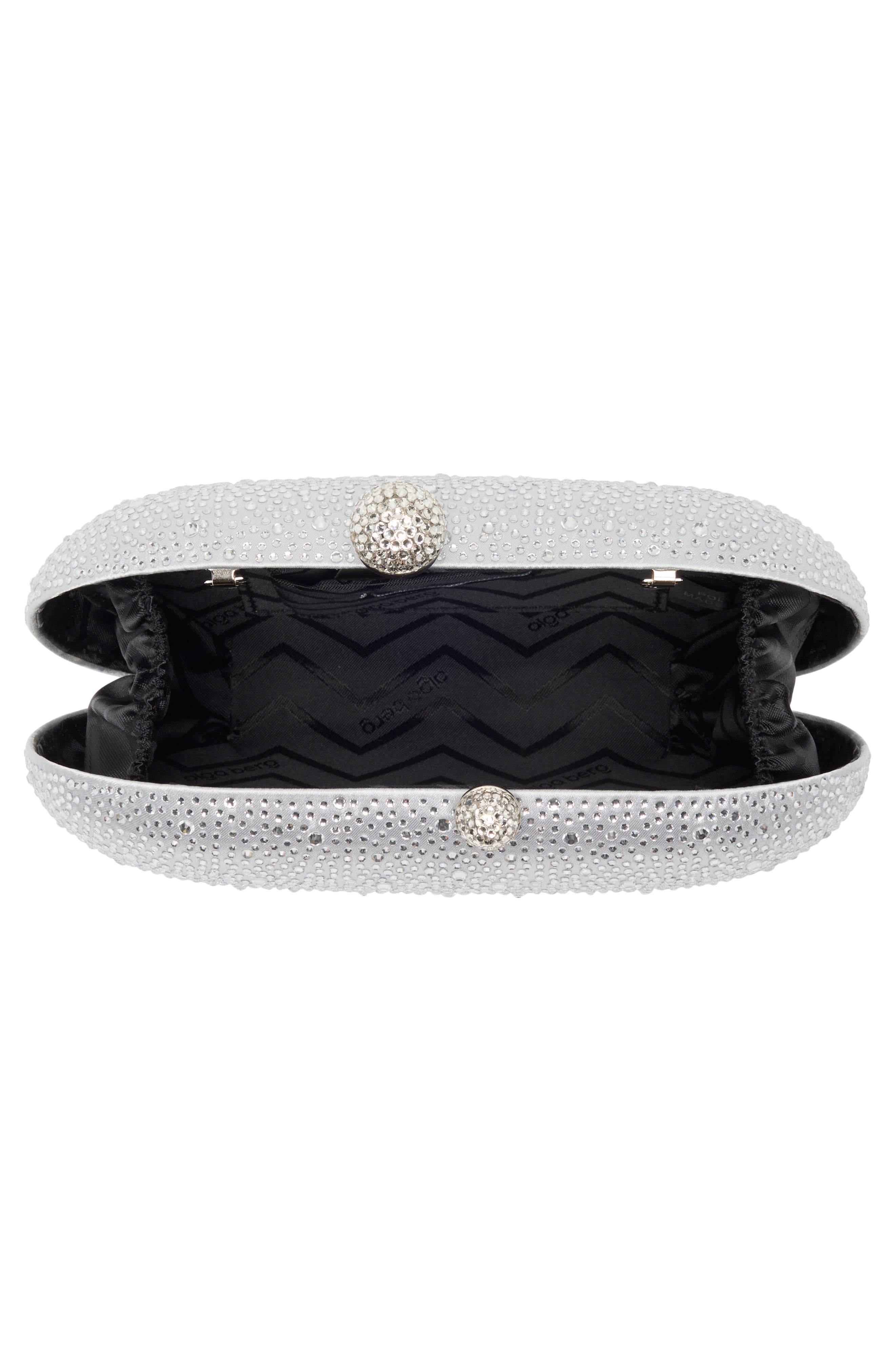 Olga Berg Bentley Hotfix Clutch, Alternate, color, 