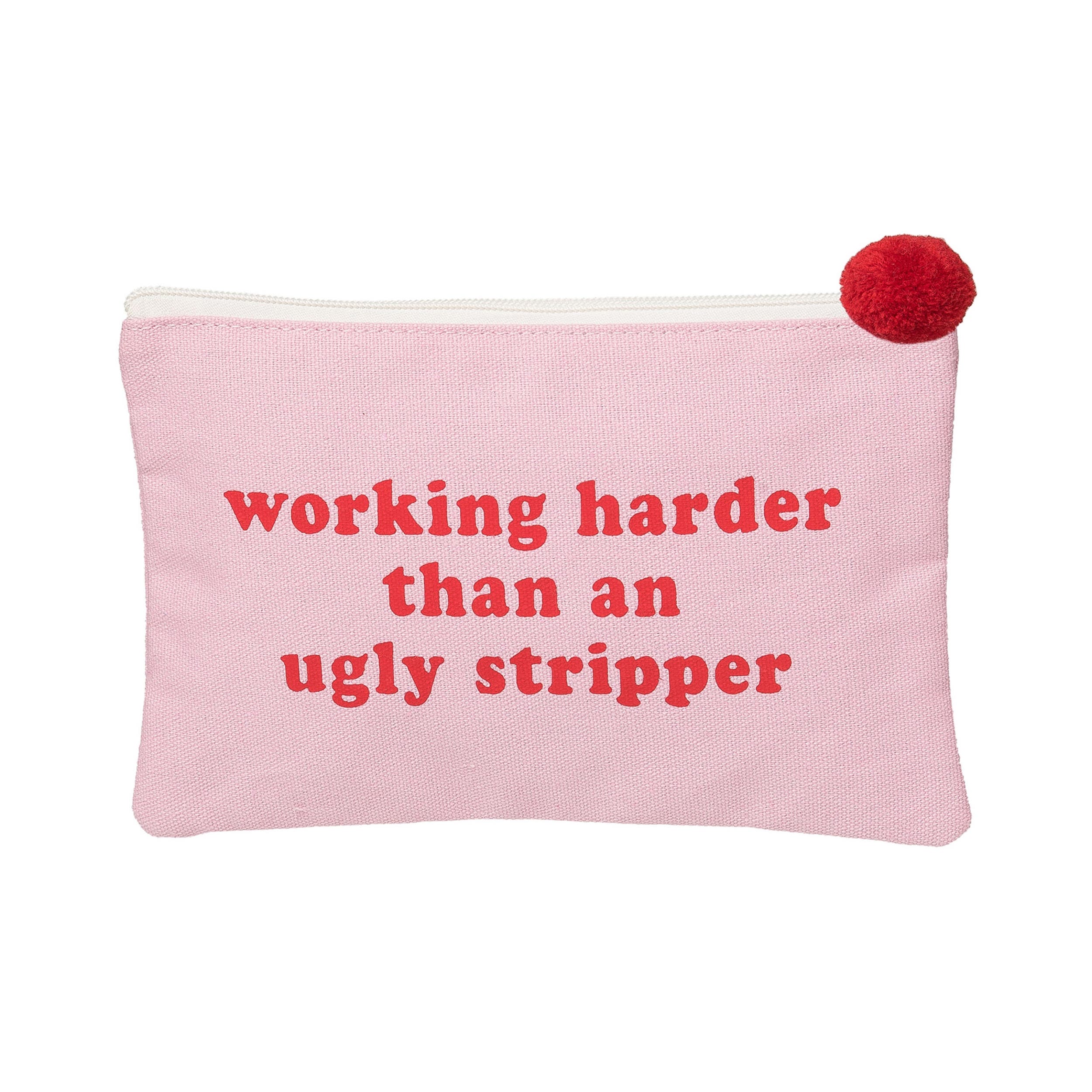 Working Harder Bag Cotton Pink, Main, color, Red