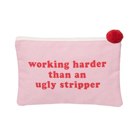 Working Harder Bag Cotton Pink