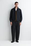 COS Boiled Wool Shawl-collar Jacket