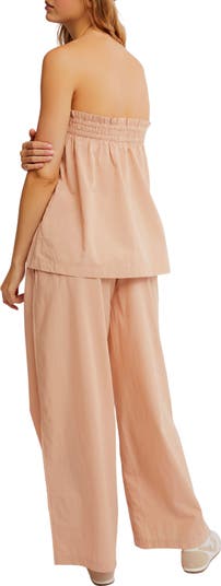 Corfu Tube Top & Wide Leg Pants Set