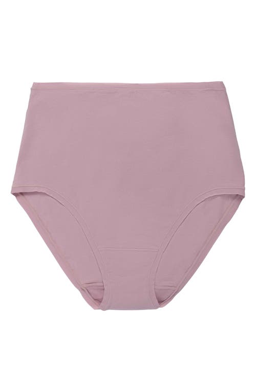 Natori Bliss Bare Cotton High Cut Briefs