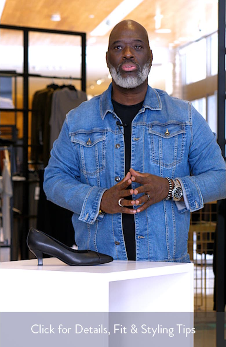 Noahh Rose Pointed Toe Pump, sales video thumbnail