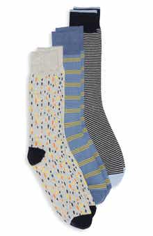 Assorted 3-Pack Dress Socks