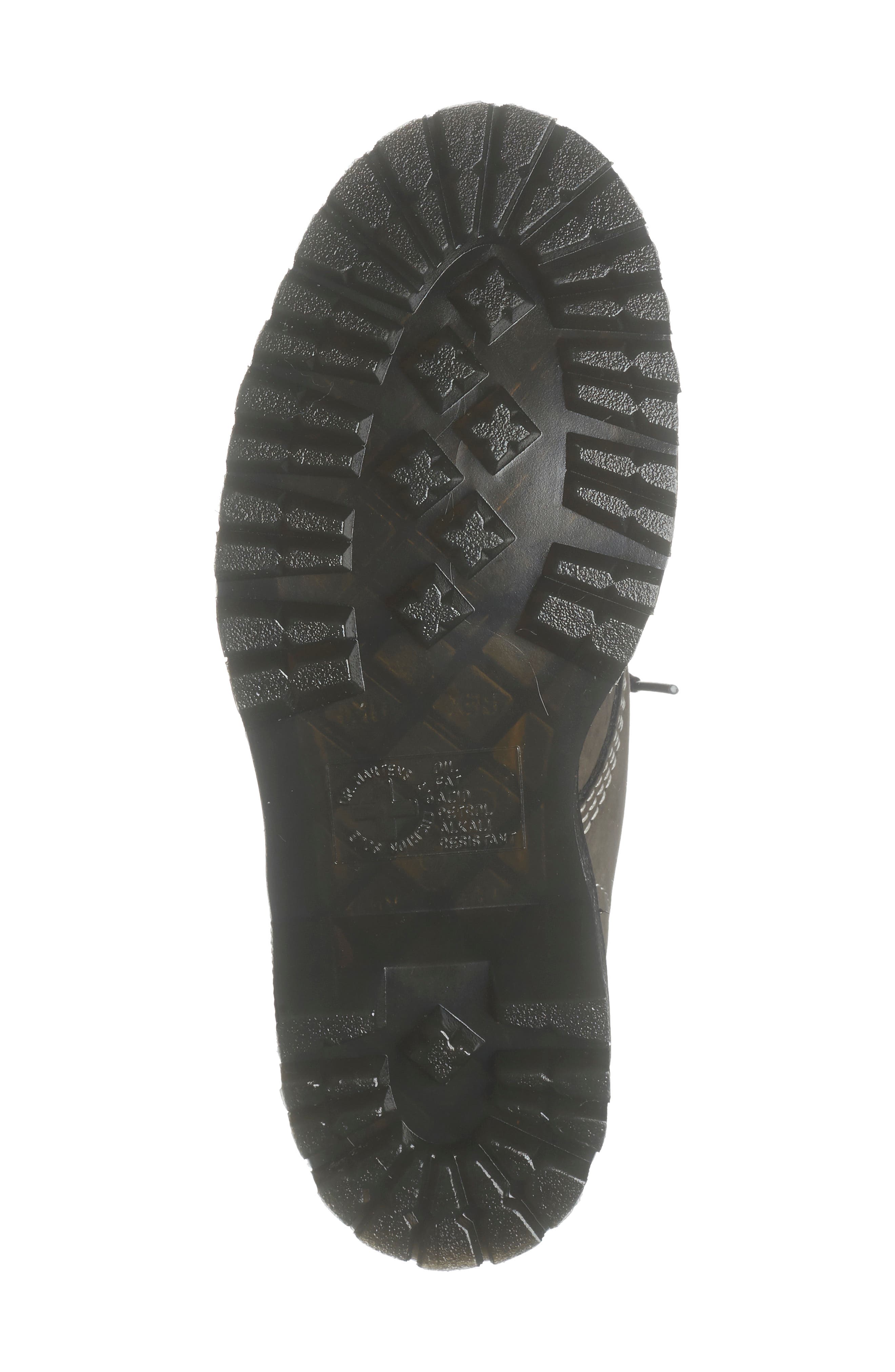 Dr. Martens 1460 Pascal Bex Faux Fur Lined Boot, Alternate, color, Gunmetal