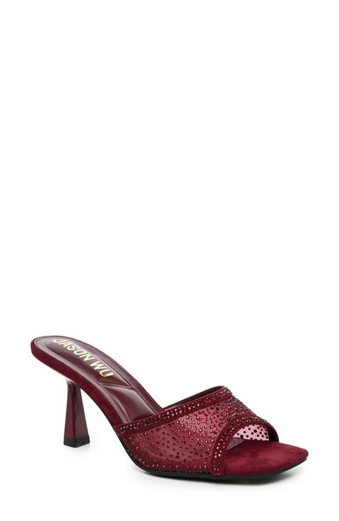 Rhinestone Slide Sandal