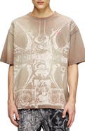 DIESEL® T-Boxt-T13 Bleach Print T-Shirt