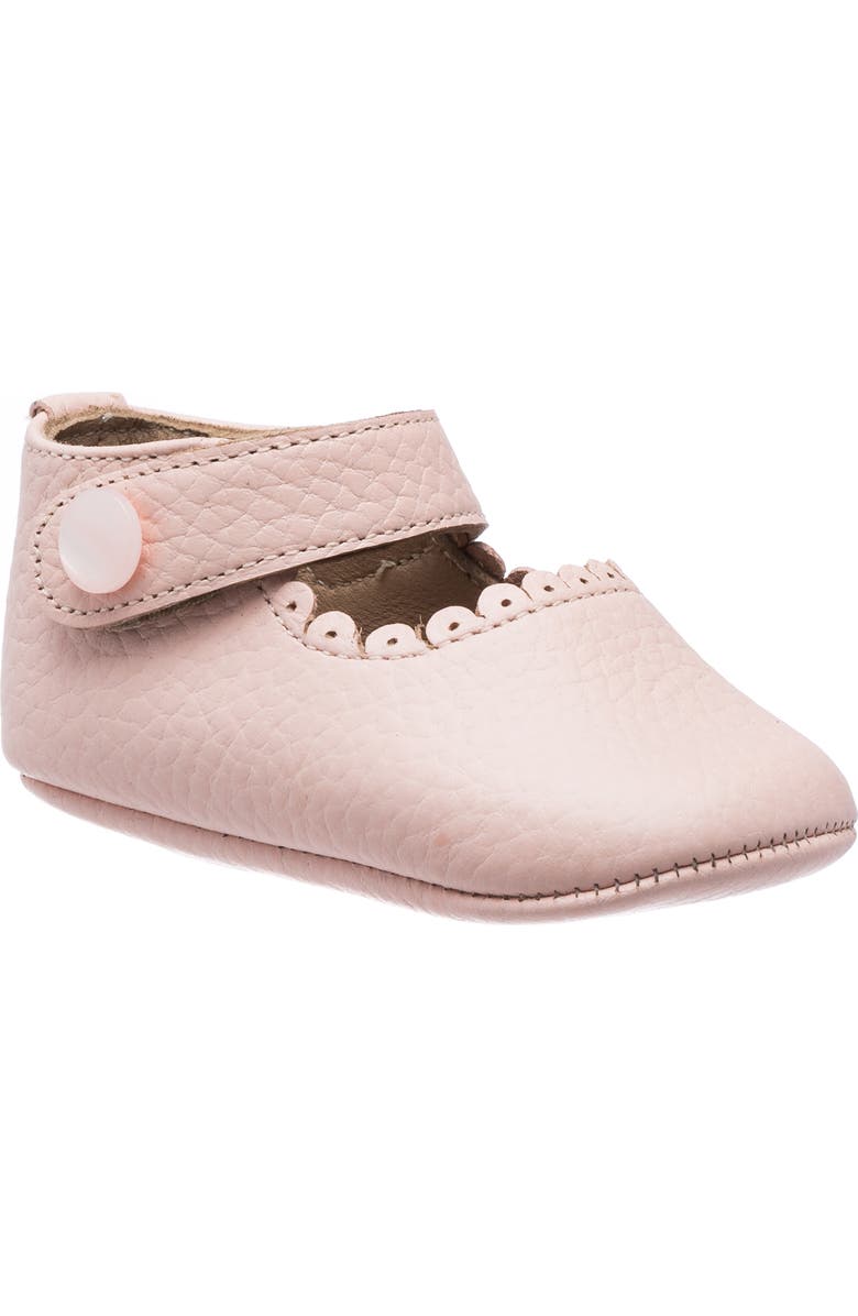 Elephantito Mary Jane Crib Shoe, Main, color, Pink