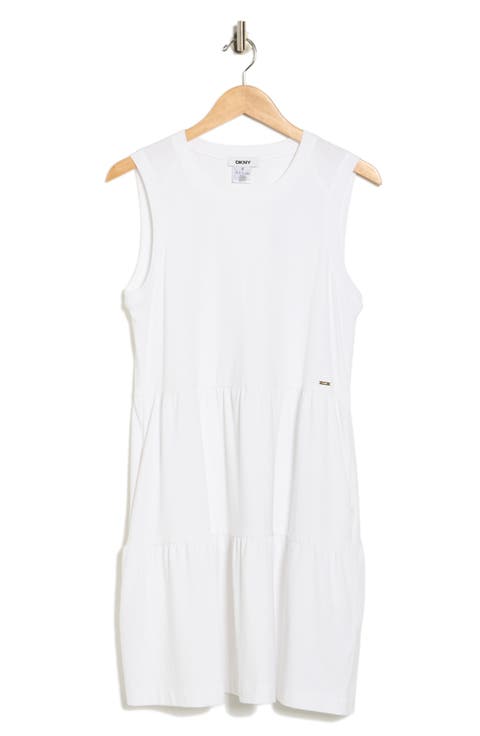Crewneck Tiered Dress