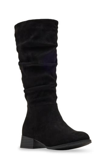 Steve Madden Jpepper Slouch Knee High Boot In Black