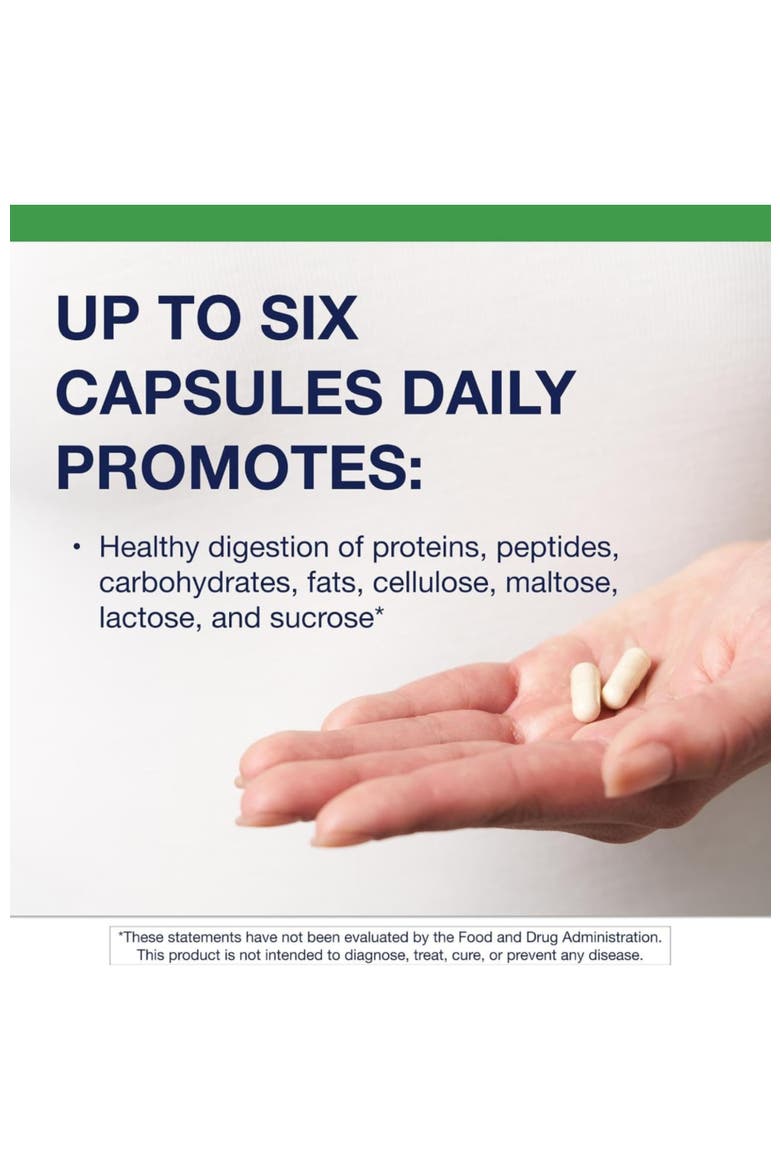 SpectraZyme Potent Digestive Enzyme Complex 60 Capsules, Alternate, color, None