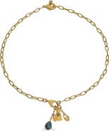 Loni Paul Jewelry Labradorite Talisman Drop Necklace