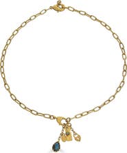 Loni Paul Jewelry Labradorite Talisman Drop Necklace