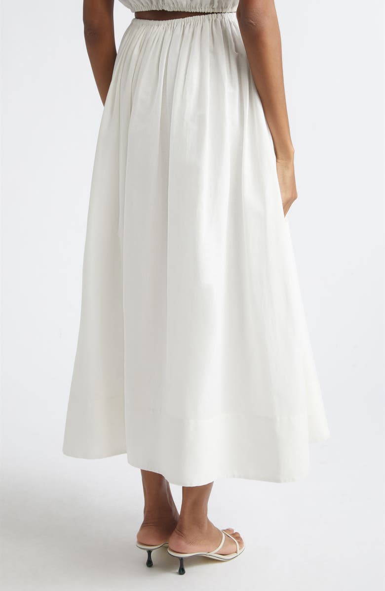 Toccin Imogen Linen & Cotton Skirt, Alternate, color, 